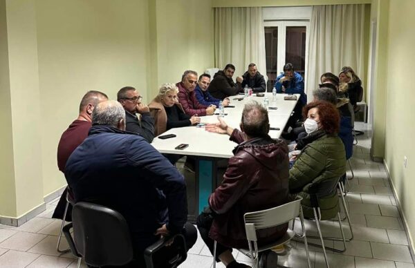 Συνάντηση διευρυμένης Νομαρχιακής Επιτροπής με τον Επικεφαλής της Περιφερειακής Παράταξης Χρήστο Παπαστεργίου