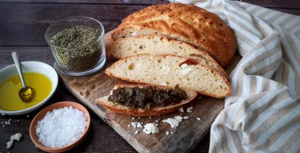 Εύκολη συνταγή για να φτιάξετε Τυρόψωμο