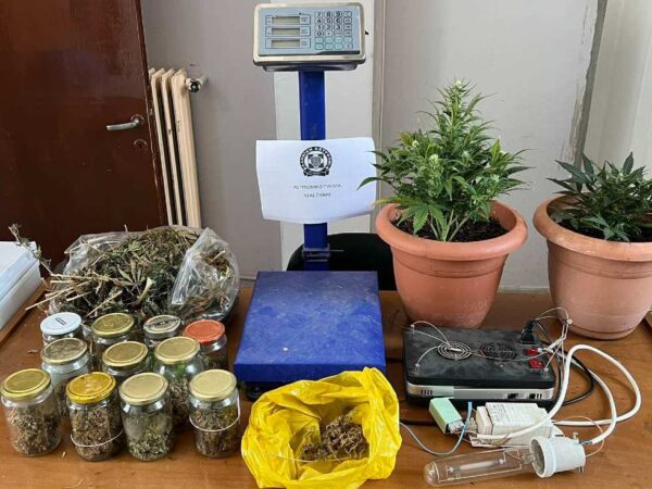 Νέα Ζίχνη Σερρών: Καλλιεργούσε κάνναβη σε ειδικά διαμορφωμένο χώρο αποθήκης
