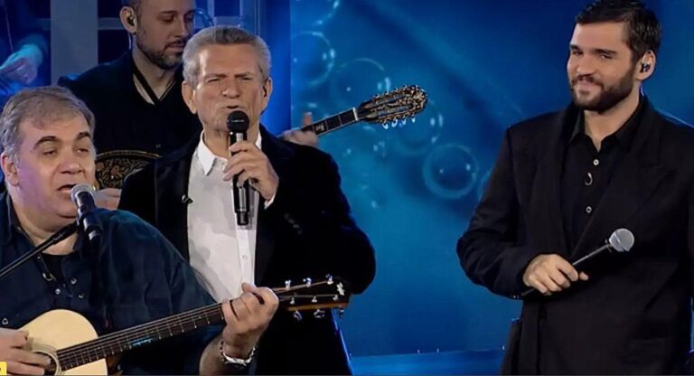 Γιώργος Μαργαρίτης: Τραγούδησε με το γιο του, Κωνσταντίνο- Η συγκινητική στιγμή!