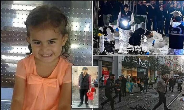 Κωνσταντινούπολη: Θρήνος για την 6χρονη και τον πατέρα της που σκοτώθηκαν από την έκρηξη