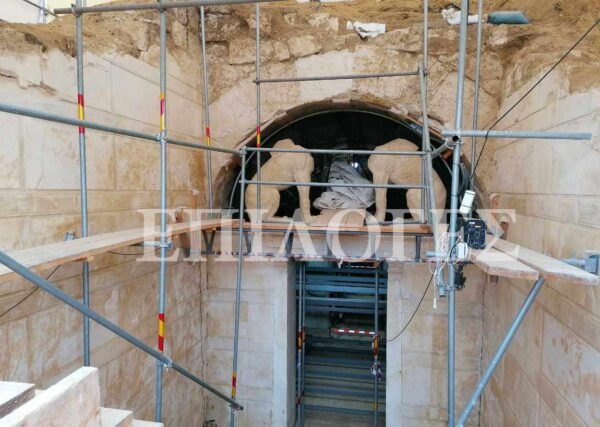 Κατερίνα Περιστέρη για τον Τύμβο Καστά: "Η υγρασία έχει προχωρήσει αρκετά, με ρυθμούς χελώνας οι εργασίες"- video