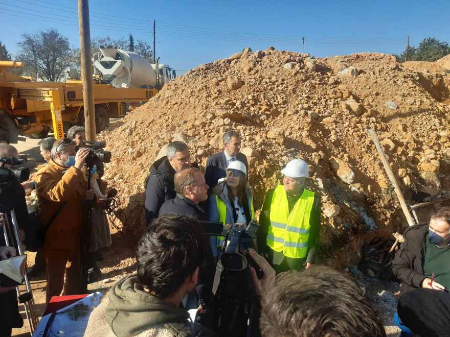 Νέο Σούλι Σερρών: Θεμελιώθηκε ο νέος βρεφονηπιακός σταθμός από τον Κώστα Καραμανλή