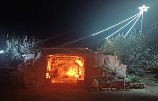 Σέρρες: Η φάτνη μέσα στον ελαιώνα στέλνει το μήνυμα της αγάπης του Χριστού