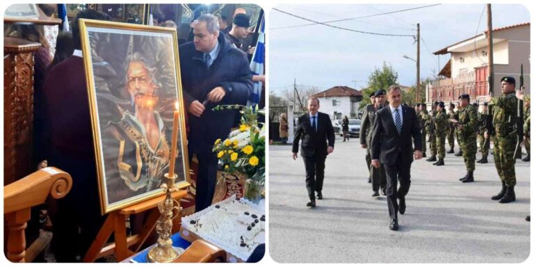 Σέρρες: Τελέστηκε το ετήσιο μνημόσυνο για τα 201 χρόνια από το θάνατο του Ήρωα Εμμανουήλ Παπά