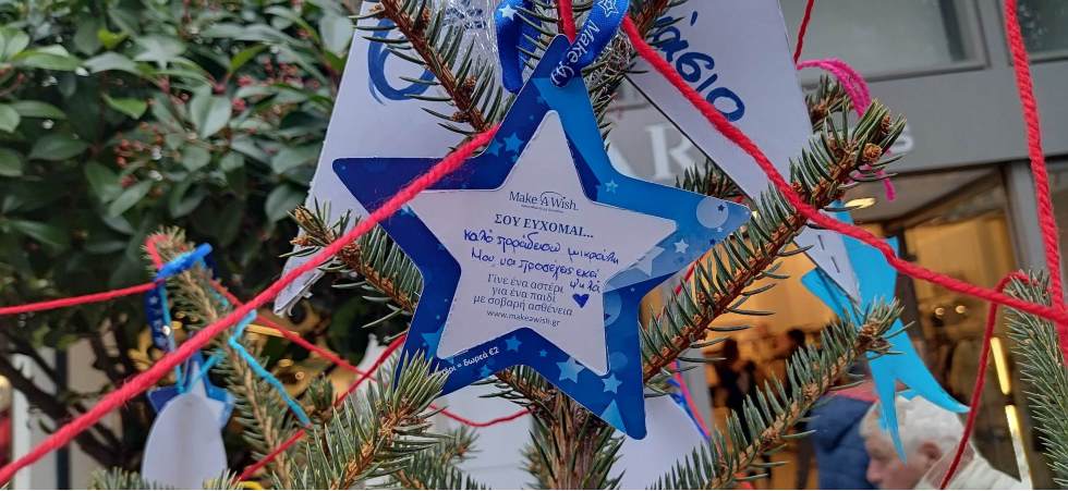 Σέρρες: 100 χριστουγεννιάτικα δέντρα στο κέντρο της πόλης και το αστέρι για τον μικρό Βασίλη- video
