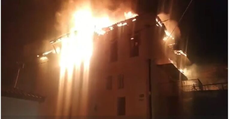 Σέρρες: Φωτιά σε σπίτι στο Σιδηρόκαστρο -video