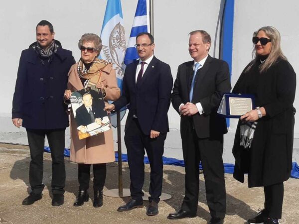 Σέρρες: «Βασίλης Αγοραστός» ονομάστηκε το Δημοτικό Κλειστό Γυμναστήριο της ομόνοιας