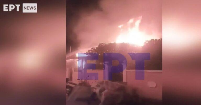Ζάκυνθος: Δύο νεκροί από φωτιά σε μονοκατοικία