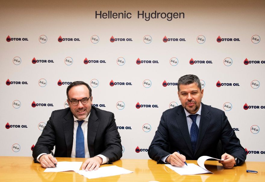 «Hellenic Hydrogen»- Επίσημη σύσταση της κοινοπρακτικής εταιρείας των Μotor Oil και ΔEH