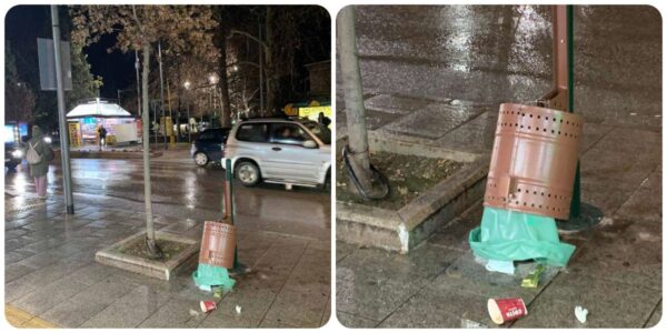 Σέρρες- Καφέ καλαθάκια: Χθες μπήκαν, σήμερα έσπασαν