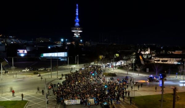Ρίγη συγκίνησης στην πορεία μνήμης του Άλκη