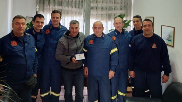 Συγκίνηση στην Παράδοση – Παραλαβή στην Διοίκηση Πυροσβεστικών Υπηρεσιών Ν. Σερρών