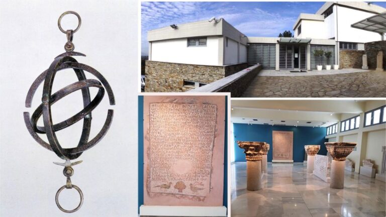 Καβάλα: Το εντυπωσιακό φορητό ηλιακό ρολόι στο Aρχαιολογικό Mουσείο Φιλίππων