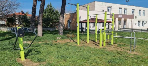 Όργανα γυμναστικής εξωτερικού χώρου τοποθέτησε ο Δήμος Βισαλτίας