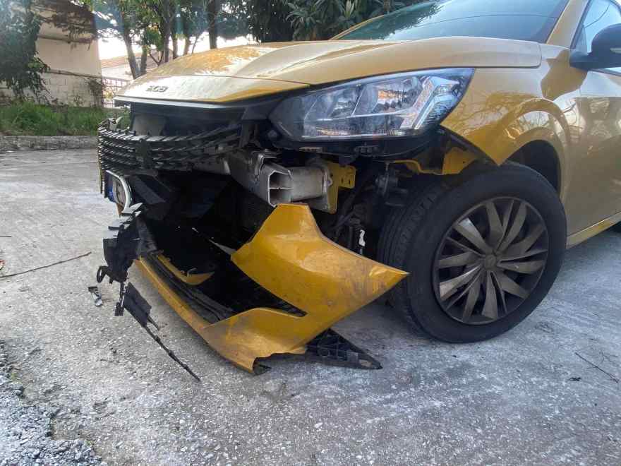 Σέρρες: Αυτοκίνητο συγκρούστηκε με κοπάδι από αγριογούρουνα 
