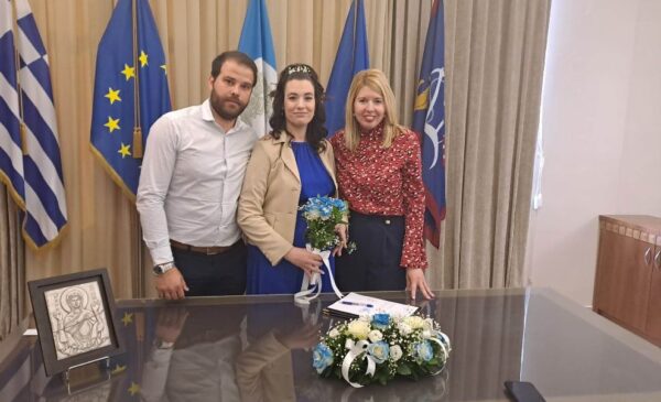 Σέρρες: Στον γάμο του Δημήτρη Δερβίση και της Σταυρούλας Κεσκίνη