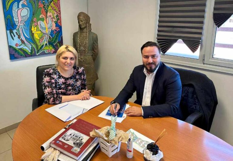 Θεσσαλονίκη: Συνάντηση Διαμαντή Γκολιδάκη με τη Μελίνα Δερμεντζοπούλου