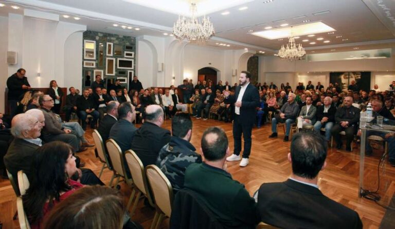 Το αδιαχώρητο σε εκδήλωση του Διαμαντή Γκολιδάκη στη Δυτική Θεσσαλονίκη