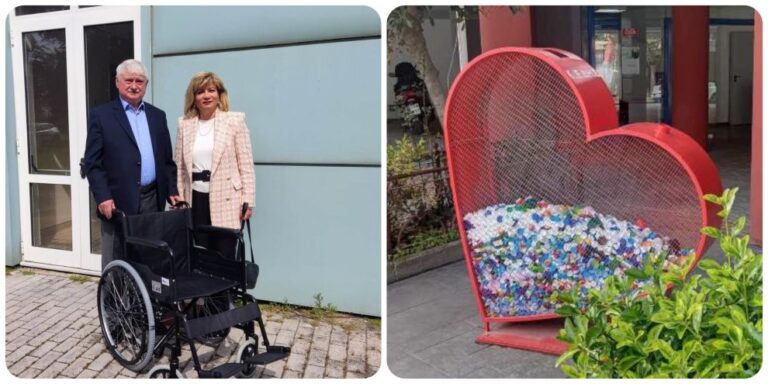 Δωρεά αναπηρικού αμαξιδίου στο Γενικό Νοσοκομείο Σερρών από την ΚΕΔΗΣ