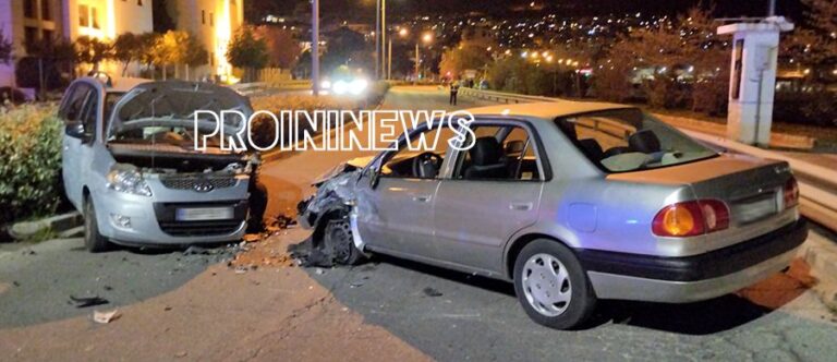 Καβάλα: Σφοδρή σύγκρουση αυτοκινήτων- Τουλάχιστον τρεις τραυματίες