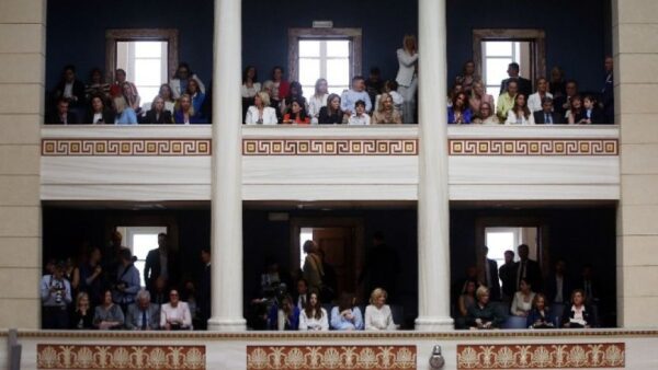 Ορκωμοσία της νέας Βουλής: Μια ματιά από τα θεωρεία