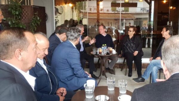 Κώστας Καραμανλής: "Συναντήσεις με αγαπημένους φίλους"- φωτογραφίες