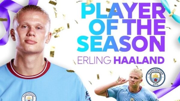 Παίκτης της χρονιάς ο Χάαλαντ