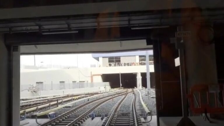 Μετρό Θεσσαλονίκης: Δοκιμαστική κίνηση του συρμού Δείτε βίντεο