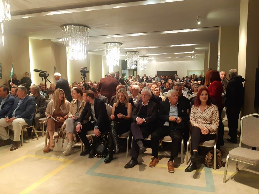 Πλήθος κόσμου στη Κεντρική Ομιλία του Μιχάλη Τζελέπη στις Σέρρες
