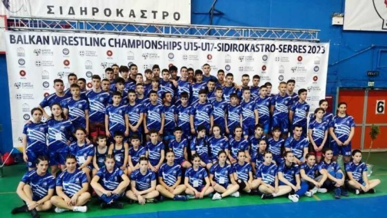Βαλκανικό πρωτάθλημα πάλης στο Σιδηρόκαστρο: Έλαμψαν οι Έλληνες αθλητές, κατέκτησαν 18 μετάλλια