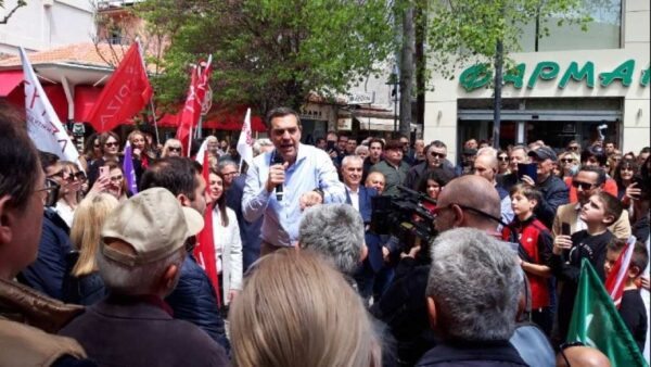 Γρεβενά: Να αποδεχτεί την πρόσκληση τηλεοπτικού σταθμού για μεταξύ τους ντιμπέιτ κάλεσε τον Κυριάκο Μητσοτάκη ο Αλέξης Τσίπρας