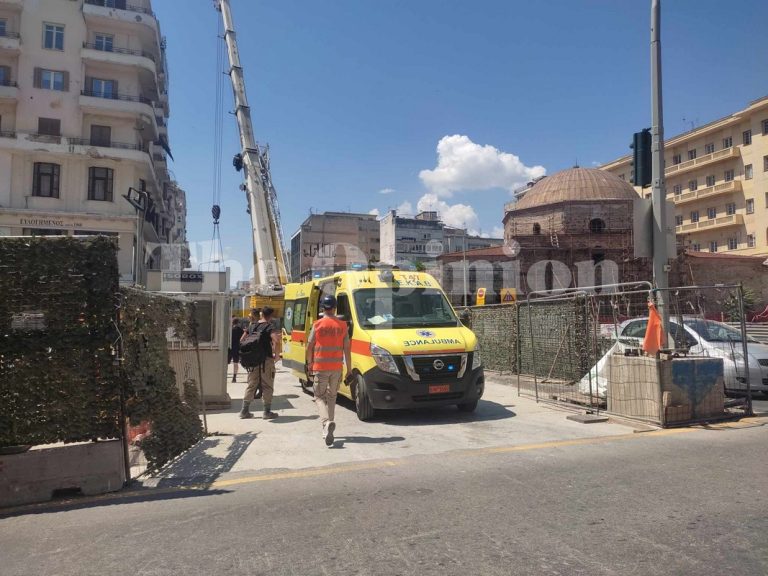 ΕΚΤΑΚΤΟ: Ατύχημα στο Μετρό Θεσσαλονίκης