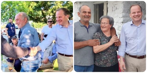 Ο Κώστας Καραμανλής δίπλα στους ακρίτες του Νομού Σερρών- Δείτε φωτογραφίες