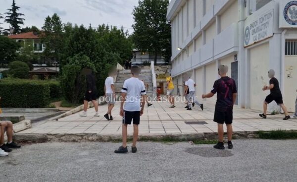 Ωραιόκαστρο: Άγρια συμπλοκή μεταξύ ανηλίκων μέσα στο Κονταξοπούλειο