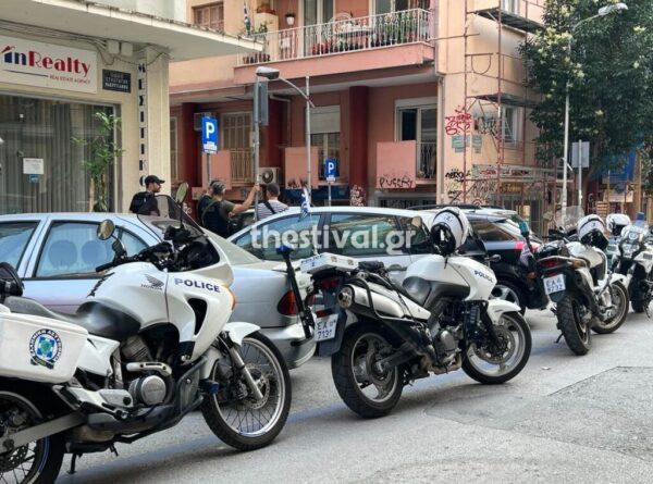 Συνελήφθη ο άνδρας που είχε ταμπουρωθεί σε διαμέρισμα στο κέντρο της Θεσσαλονίκης