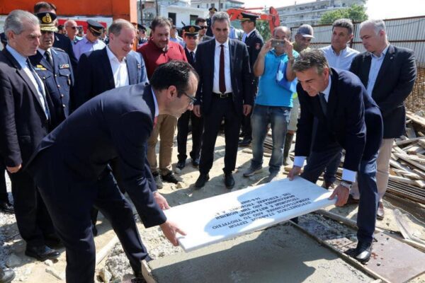 Έπεσαν τα θεμέλια για το νέο κτήριο της Πυροσβεστικής Υπηρεσίας Σερρών- video