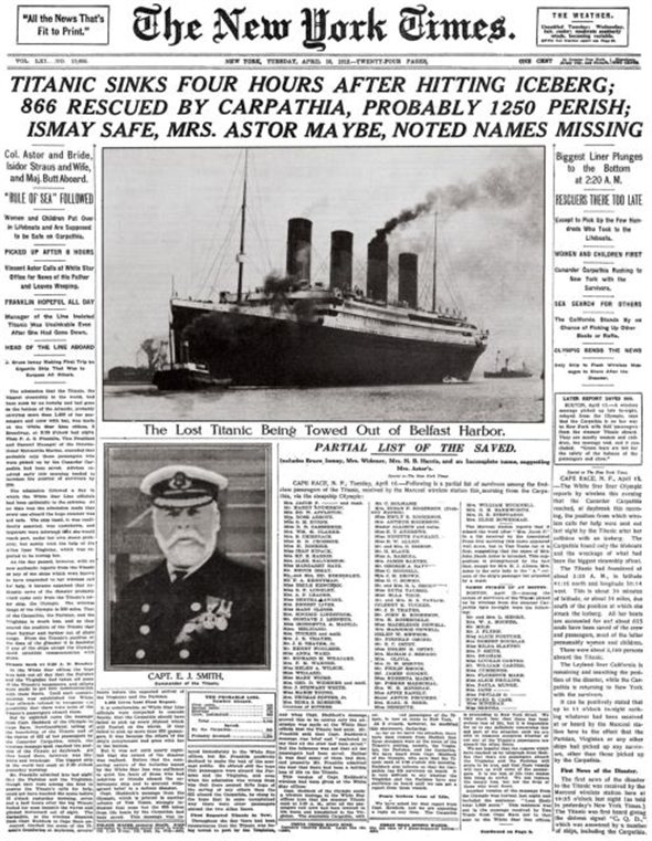 Τιτανικός: Η ιστορία του διασημότερου ναυαγίου
