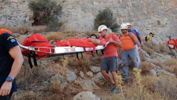 Καβάλα: Άνδρας τραυματίστηκε σε δύσβατο σημείο στη Γεωργιανή