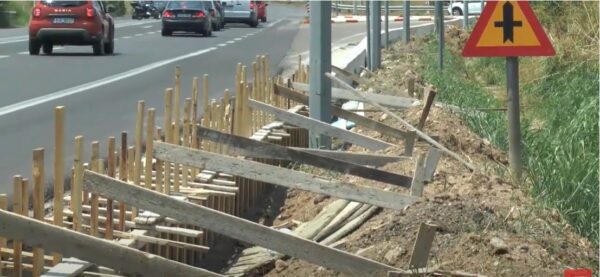 Σέρρες: Σε εξέλιξη οι εργασίες στον κόμβο του Ν. Σουλίου- video