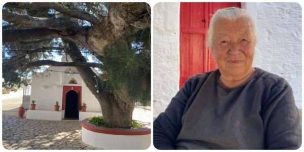 Χάλκη: Η 73χρονη που φροντίζει καθημερινά τη Μονή του Αγίου Ιωάννη Αλάργα