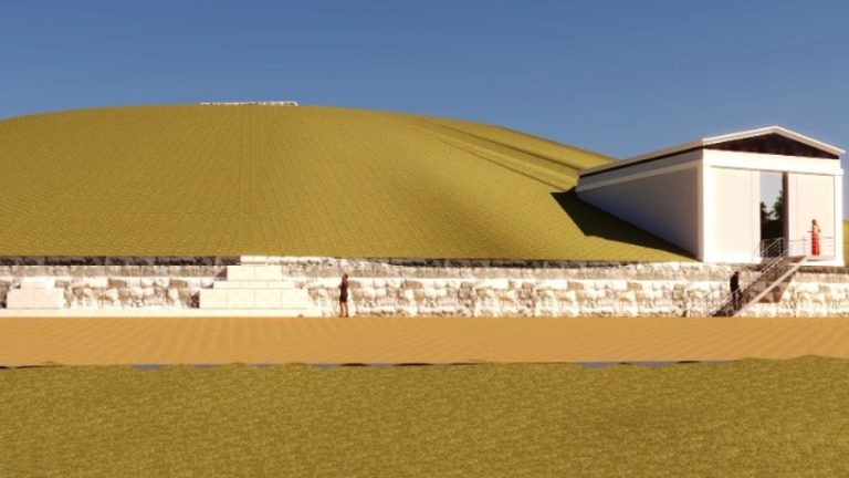Τύμβος Καστά: Νέα εποχή για το λαμπρό μνημείο - Επιστρέφουν τα αποκομμένα μάρμαρα του περίβολου μετά από 2.100 χρόνια