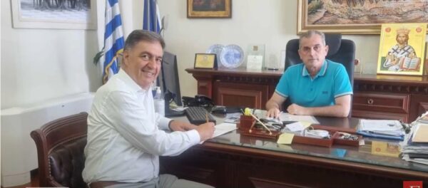 Υπεγράφη η Σύμβαση για την υλοποίηση του έργου σε τμήμα του χειμάρρου Ευκαρπίας Σερρών