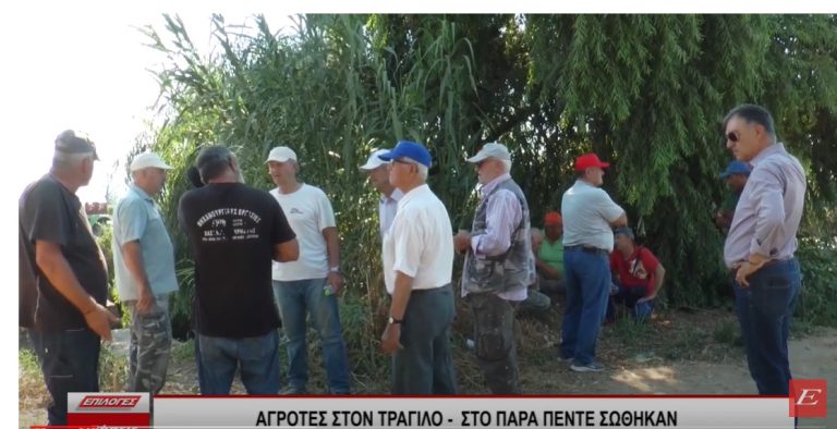 Αγρότες στον Τράγιλο Σερρών: Στο παρά πέντε σώθηκαν οι καλλιέργειες -Τοποθετήθηκε η 4η αντλία