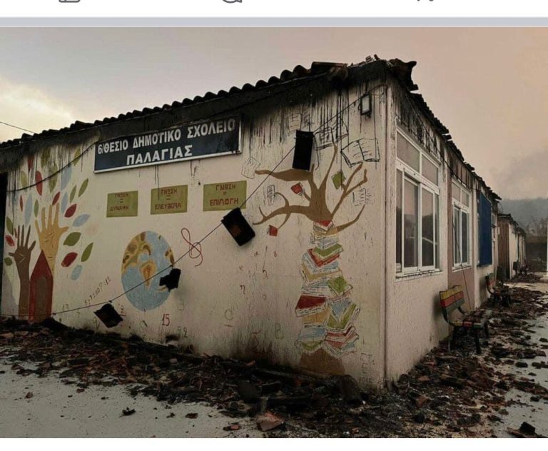 Η ΔΕΠΑ Εμπορίας αποκαθιστά τις ζημιές του δημοτικού σχολείου Παλαγιάς από τις καταστροφικές φωτιές στον Έβρο
