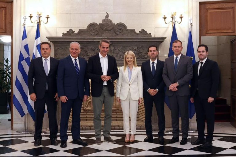 Ο Τ.Χατζηβασιλείου υποδέχθηκε την Πρόεδρο της Κυπριακής Βουλής Αννίτα Δημητρίου
