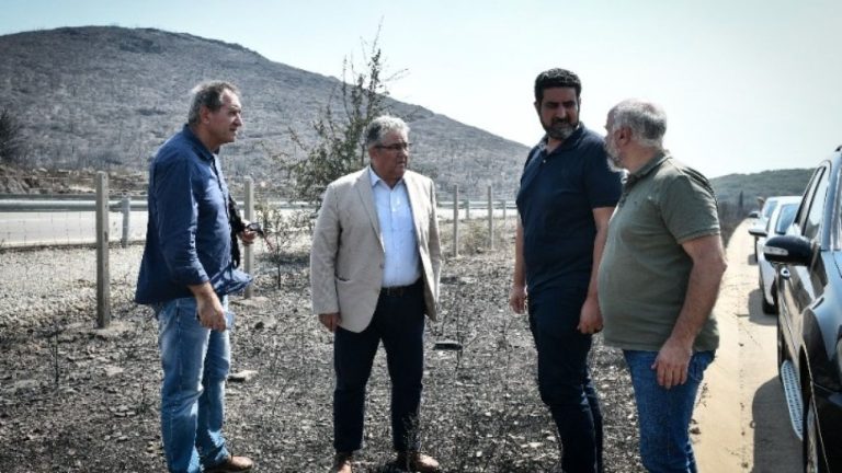 Αλεξανδρούπολη: Τεράστιες ευθύνες καταλόγισε στην κυβέρνηση για τις πυρκαγιές ο ΓΓ του ΚΚΕ Δ. Κουτσούμπας