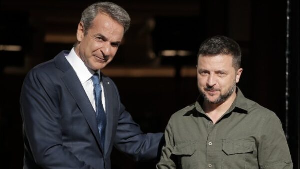 Στην Αθήνα ο Βολοντίμιρ Ζελένσκι – Συνάντηση με Μητσοτάκη στο Μαξίμου