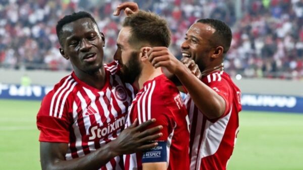 Εύκολο 3-1 του Ολυμπιακού επί της Τσουκαρίτσκι και ισχυρό προβάδισμα για τους ομίλους