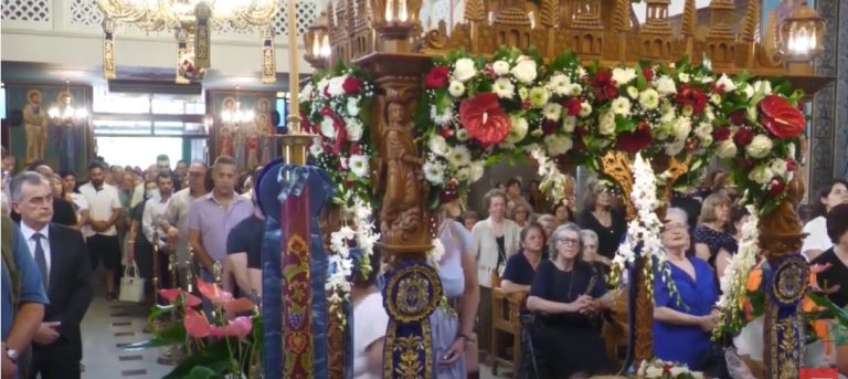 Σέρρες: Λαμπρός εορτασμός της Κοιμήσεως της Θεοτόκου στην Παναγίτσα -video